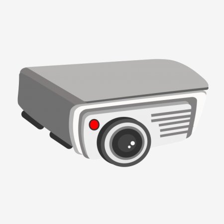 Проектор вектор сзади