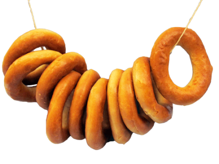 Баранки на веревке