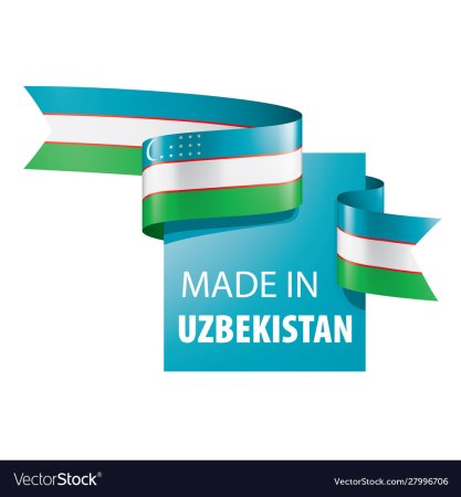 Узбекистан флаг на каре