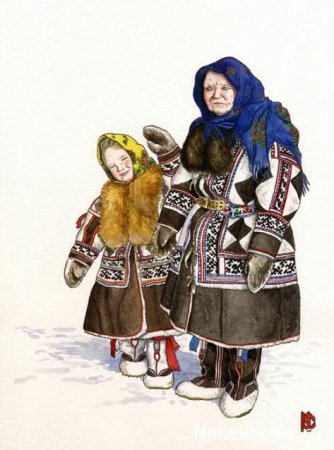 Народный костюм Ханты и манси