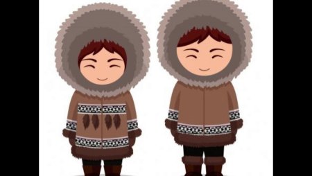 Эскимос мультяшный