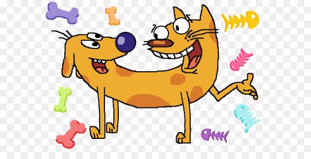 Герои мультфильма Котопес