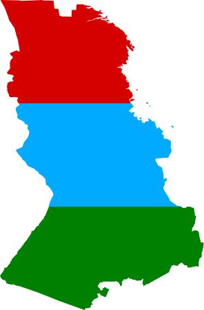 Республика Карелия на карте флаг