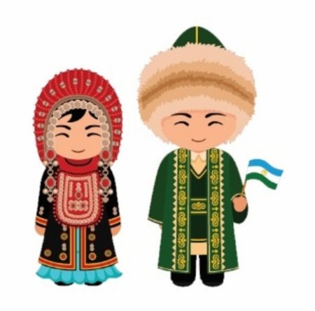 Национальные костюмы народов России башкиры