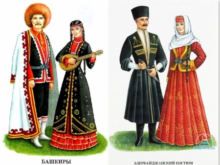 Башкиры и азербайджанцы