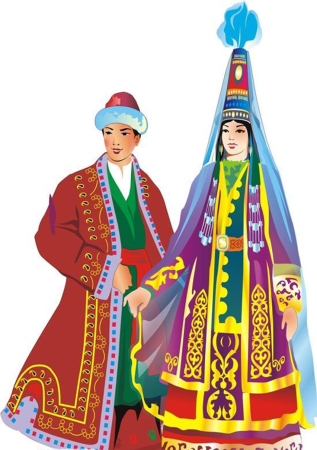 Казахский народный костюм