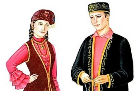 Народный национальный костюм Татаров