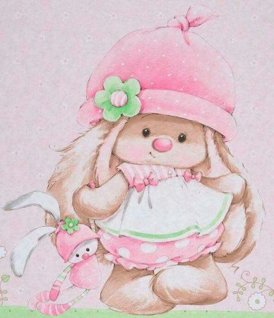 Девочка зайчик