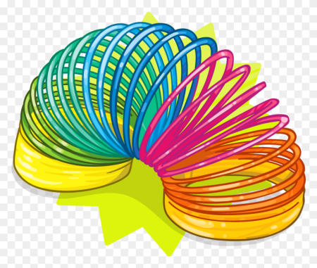 Радужная пружинка