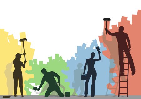 Ремонтные работы рисунок