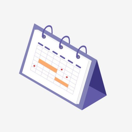 Календарь клипарт на прозрачном фоне