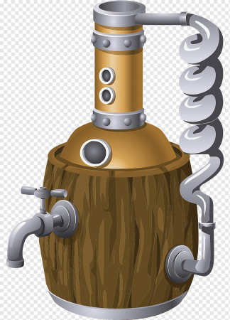 Самогонный аппарат вектор