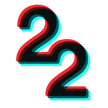 Цифра 22