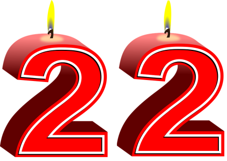 Цифра 22