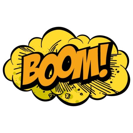Наклейки Boom