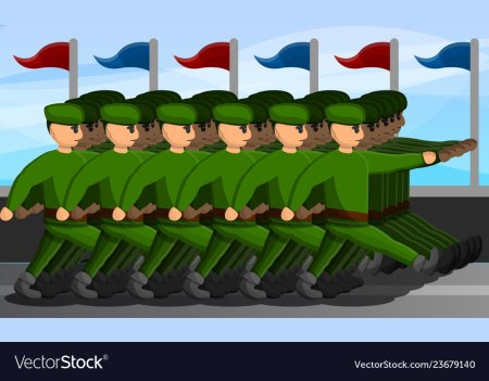 Военный парад вектор