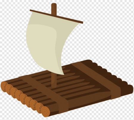 Дети на плоту