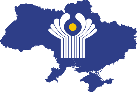 Карта СНГ И России