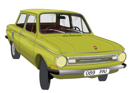 ЗАЗ 966 сбоку