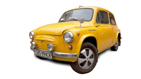 ЗАЗ-965 сбоку вектор