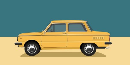 ЗАЗ 968 сбоку