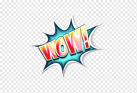 Wow на прозрачном фоне