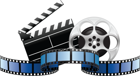 Кинопленка на прозрачном фоне