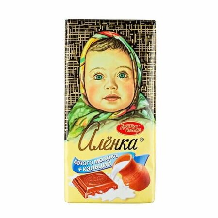 Шоколад алёнка молочный, 100 г