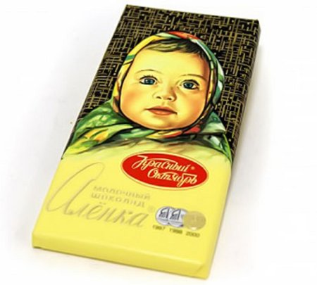 Шоколад Аленка 200гр (красный октябрь)