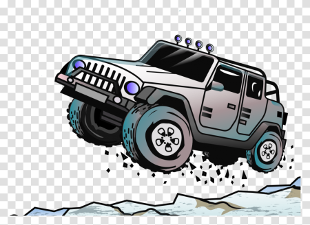 Off Road Jeep вектор