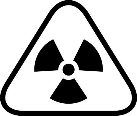 Знак радиоактивности