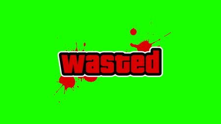 Wasted без фона