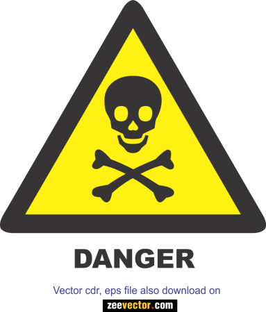 Табличка Danger Caution