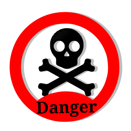 Череп Danger