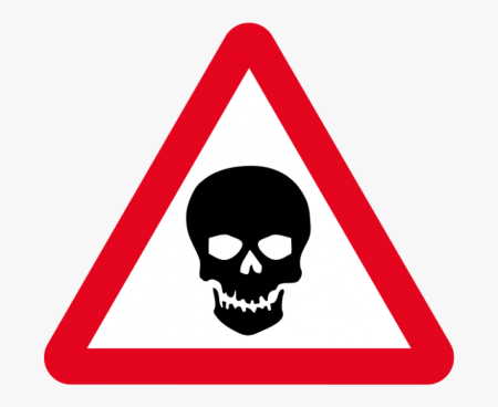Знак Danger