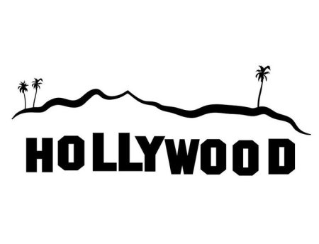 Hollywood на прозрачном фоне