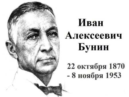 Бунин портрет с годами жизни