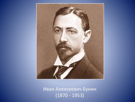 Иван Бунин портрет