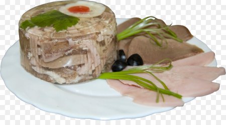 Заливное из мясных продуктов