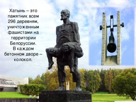 Белоруссия Хатынь колокольчики