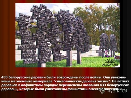 Хатынь презентация