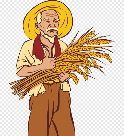 Крестьянин мультяшный