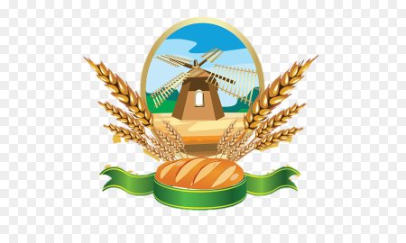 Герб с колосьями пшеницы