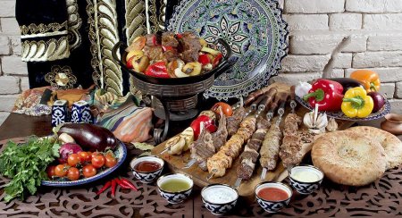Чайхона Самарканд узбекская кухня