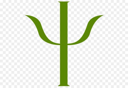 Знак психологии зеленый