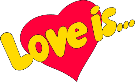 Love is надпись