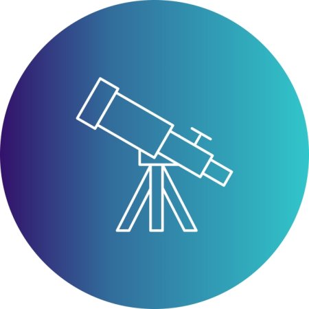 Значок подзорная труба