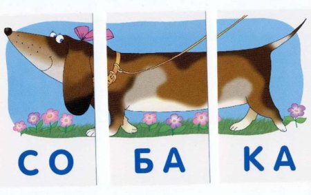 Слоги наглядность для детей