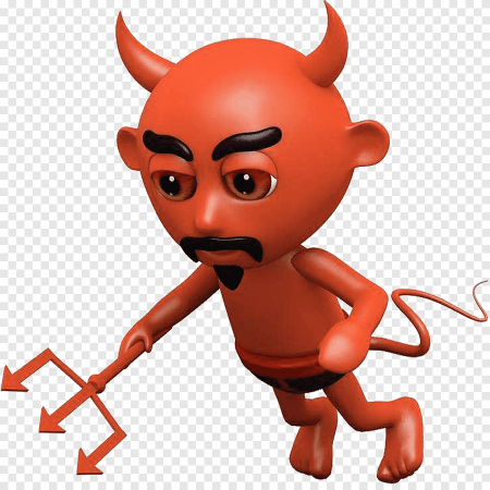 Чертик рисунок