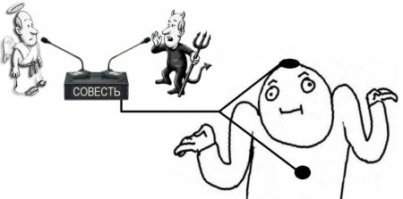 Раскраска на тему совесть
